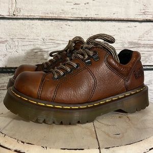 Dr martens Y2K unisex size 5 men’s 6 women’s brown leather Oxford